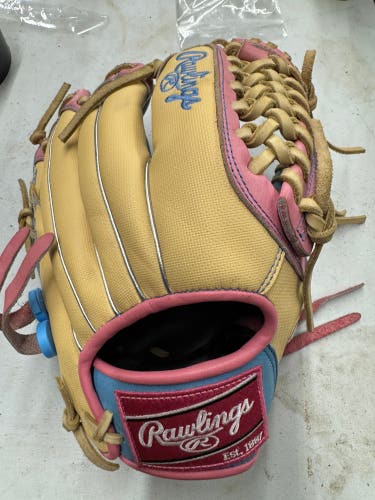 2025 Rawlings Heart of the Hide RH Infield Baseball Glove 11.75" (Used)