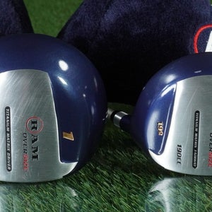 RAM OVERSIZE WOODS SET 330CC 190CC DRIVER 5 WOOD LADIES WOMENS RH & HEADCOVERS