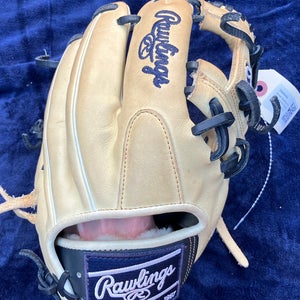 Brown Rawlings Pro Preferred RH Infield Baseball Glove 11.5" (Used)