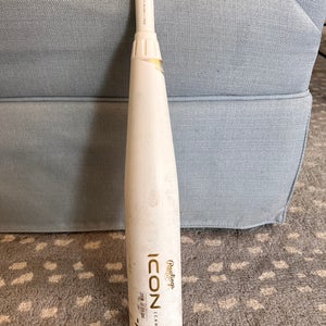 2024 Rawlings Icon Composite USSSA Certified Bat (-10) 17 oz 27" (Used)