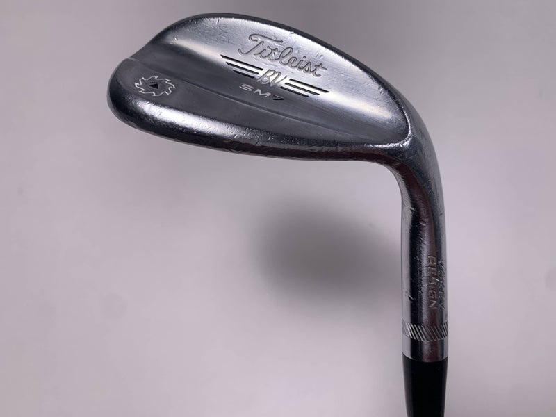Titleist Vokey SM7 Tour Chrome Lob Wedge LW 58* 14 Bounce Wedge Steel Mens RH