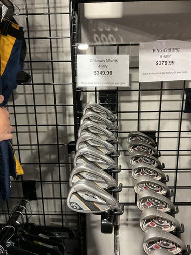 Used Callaway MAVRIK Mens Iron Set RH 4I-PW 11834-S000039555