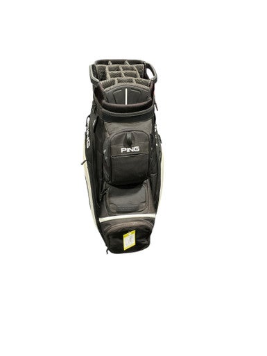 Used Ping PIONEER CART BAG Mens Cart Bag Black 11834-S000039582