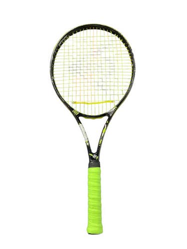 Used Dunlop LASER 110 WIDE BODY RACQUET Adult Tennis Racquet Black 4 3/8" 11834-S000039602