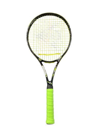 Used Dunlop LASER 110 WIDE BODY RACQUET Adult Tennis Racquet Black 4 3/8" 11834-S000039602