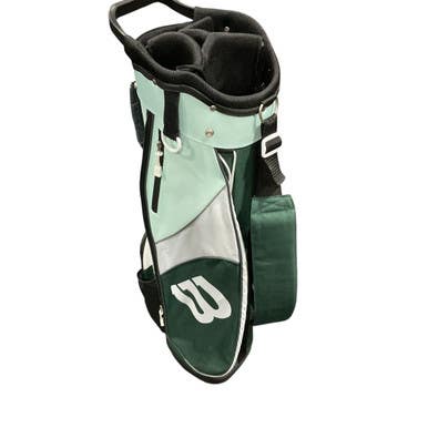 Used Wilson GREEN CART BAG Mens Cart Bag Green 11834-S000039628