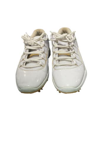 Used Mens Golf Shoes White Senior 9 11834-S000039645