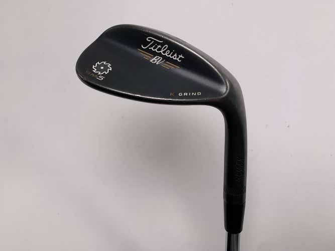Titleist Vokey SM5 Raw Black Lob Wedge LW 60* 11 K-Grind Wedge Steel Mens RH