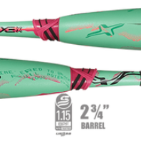 (NEW) 2025 AXE Warp Composite USSSA Certified Bat (-8) 22 oz 30"