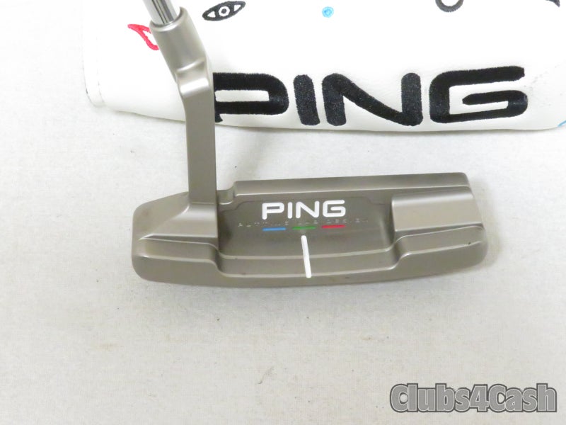 PING PLD Milled Anser 2 Putter Satin Chrome 35" +Cover ... MINT