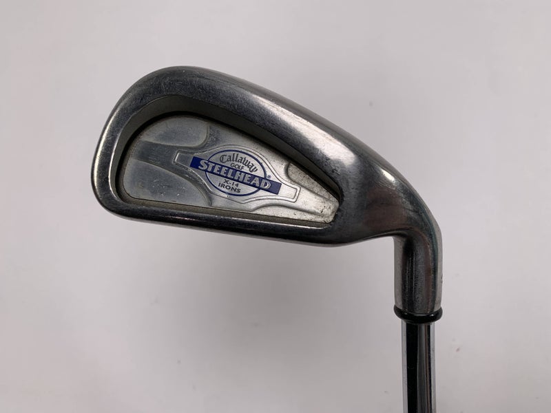 Callaway X-14 Single 5 Iron Steelhead X-14 Gems Regular Steel Mens RH