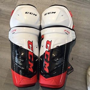 Senior CCM Jetspeed FT4 pro 14" Shin Pads Pro Stock (New)