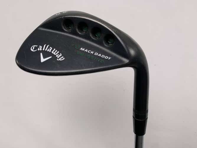 Callaway Mack Daddy PM Grind Black Sand Wedge SW 56* 13 KBS Tour-V Wedge Mens RH