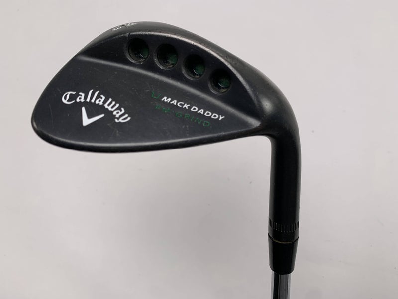 Callaway Mack Daddy PM Grind Black Sand Wedge SW 56* 13 KBS Tour-V Wedge Mens RH