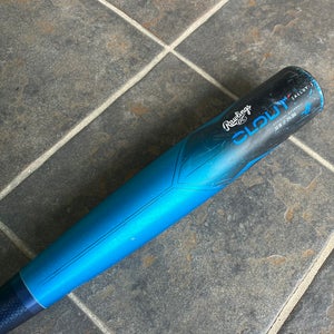 2023 Rawlings Clout Alloy Bat USSSA Certified (-8) Alloy 22 oz 30" (Used)