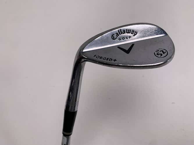 Callaway Forged Chrome Gap Wedge GW 52* 10 Bounce Wedge Steel Mens LH