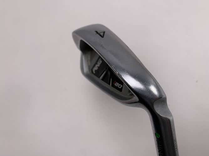 Ping i20 Single 4 Iron Green Dot 2* Up TFC 169 I Regular Mens RH Midsize Grip