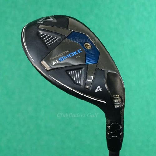 Callaway Paradym Ai Smoke HL 21 4 Hybrid Cypher Seventy 6.0 Graphite Stiff w/HC
