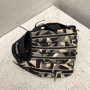 Used Franklin 22849L-9.5 BB/SB Glove T-ball Black And White 9 1/2" 11443-S000197315