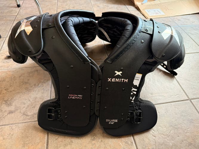 3XL Adult Xenith Pro Skill Shoulder Pads (New)