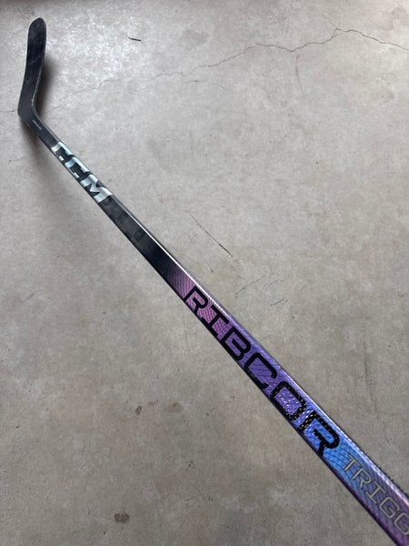 70 Flex P90TM Senior CCM RibCor Trigger 8 Pro Right Hand Hockey Stick Pro Stock (Used) NHL