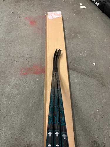 Senior CCM Vizion Left Handed hockey sticks-pro stock 3 pack Vizions