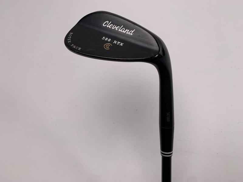 Cleveland 588 RTX Black Pearl Gap Wedge GW 52* 10 Bounce Wedge Steel Mens RH
