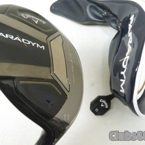 Callaway Paradym Fairway 27°  11 Wood Aldila Ascent Blue 50 A-Flex SENIOR  MINT