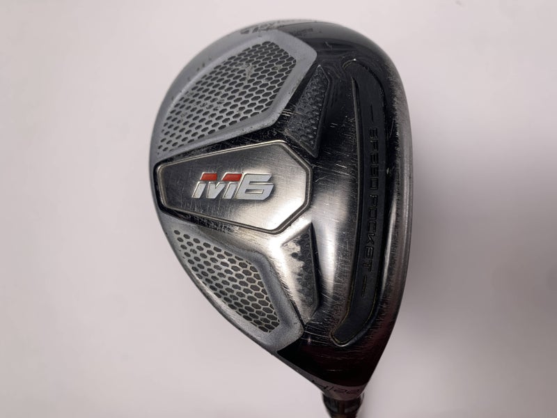 TaylorMade M6 4 Hybrid 22* Fujikura Atmos 5A Regular Graphite Mens RH
