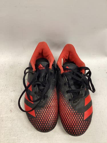 Used Adidas PREDATOR Soccer Cleats Black Junior 02.5 11851-S000037096