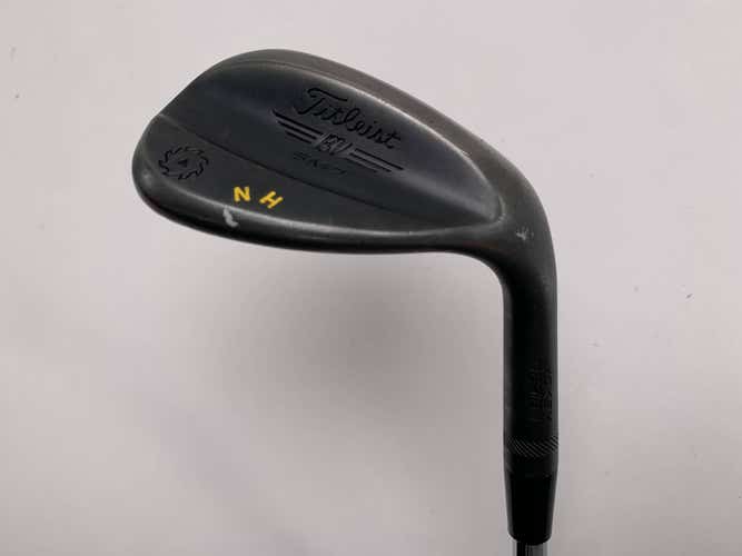 Titleist Vokey SM7 Jet Black Lob Wedge LW 60* 10 Precision Rifle 6.5 XStiff RH