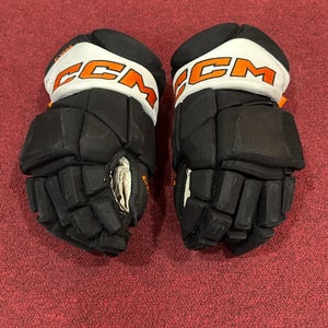 Philadelphia Flyer CCM Jetspeed Gloves 15 Pro Stock item#15FKY