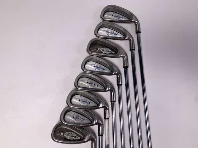 Callaway X-14 Iron Set 3-PW Stiff Steel Mens RH