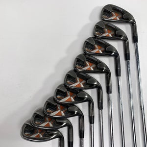 Callaway X-24 Hot Iron Set 4-PW+GW+SW Regular Steel Mens RH -1/2''
