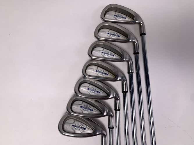 Callaway X-14 Iron Set 4-PW Steelhead Regular Steel Mens RH