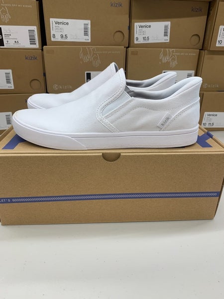 Kizik Venice Slip On Shoe Men's & Women's All Sizes White Hands Free