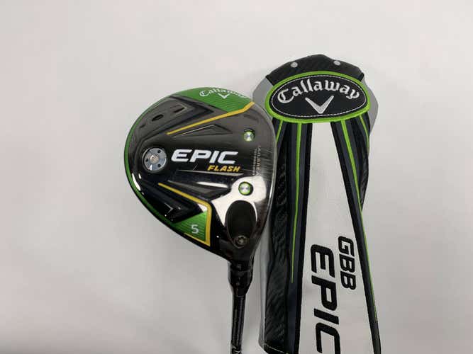 Callaway EPIC Flash 5 Fairway Wood 18* Project X EvenFlow 5.0 45g Senior RH HC