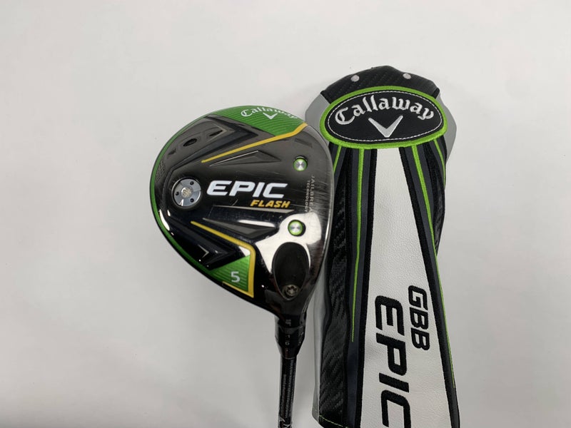 Callaway EPIC Flash 5 Fairway Wood 18* Project X EvenFlow 5.0 45g Senior RH HC