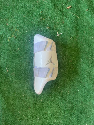 White Senior Air Jordan Shin Guards (Used)