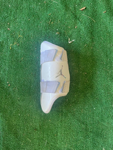 White Senior Air Jordan Shin Guards (Used)