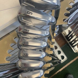 New Srixon Forged  ZXi 5 Iron Set 5 Pw Gw Dynamic Gold Mid 115 S300 Steel