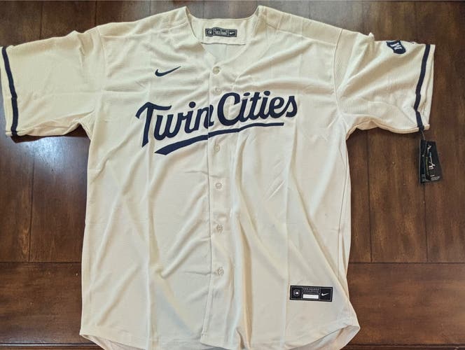 Minnesota Twins“Twin Cities” Jersey Adult XL NWT