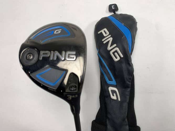 Ping G 2016 3 Fairway Wood 14.5* Alta 65g Stiff Graphite Mens RH HC