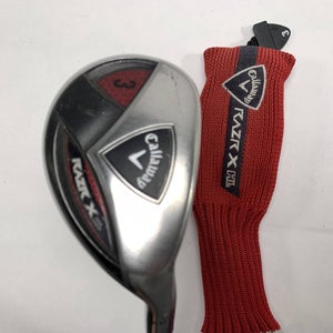 Callaway Razr X HL 3 Hybrid 21* 60g Senior Graphite Mens RH HC
