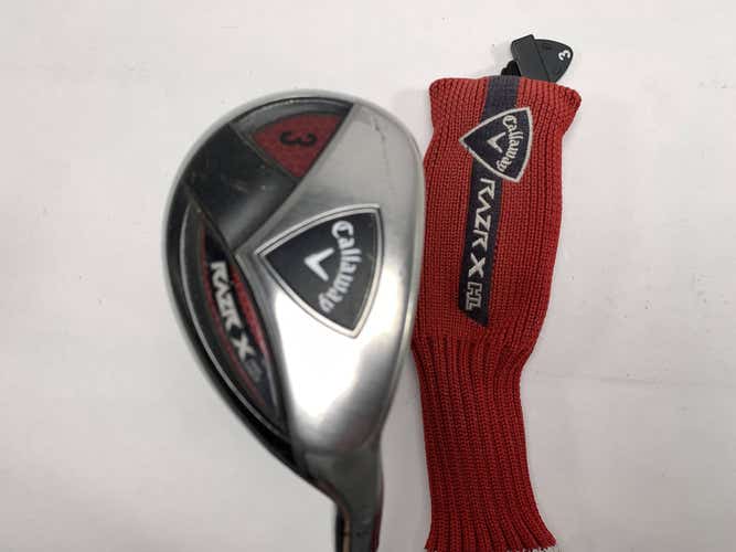 Callaway Razr X HL 3 Hybrid 21* 60g Senior Graphite Mens RH HC