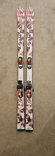 Kid's Salomon 150 cm All Mountain Jade Skis With Bindings (Used)