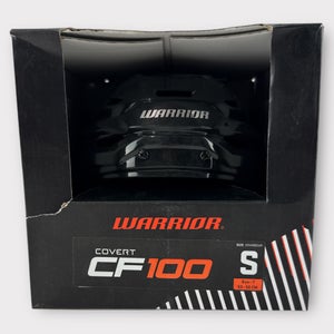 Pro Stock New Small Warrior Covert CF 100 Black Helmet