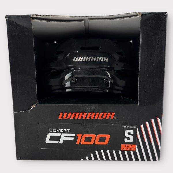 Pro Stock New Small Warrior Covert CF 100 Black Helmet