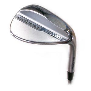 Cobra King SnakeBite Wide Low Single 58*/06* Lob Wedge Steel KBS Stiff Flex