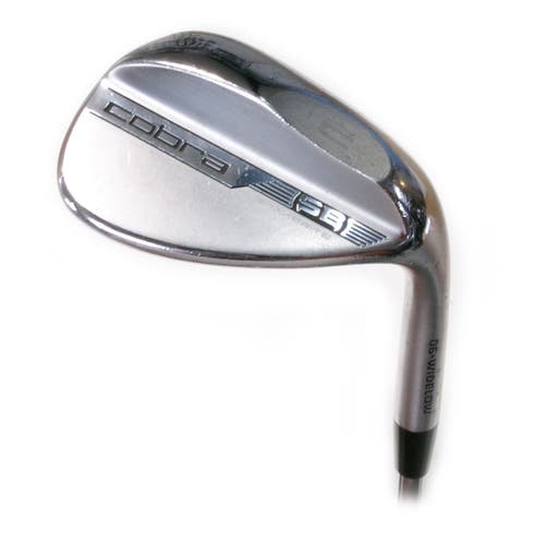 Cobra King SnakeBite Wide Low Single 58*/06* Lob Wedge Steel KBS Stiff Flex